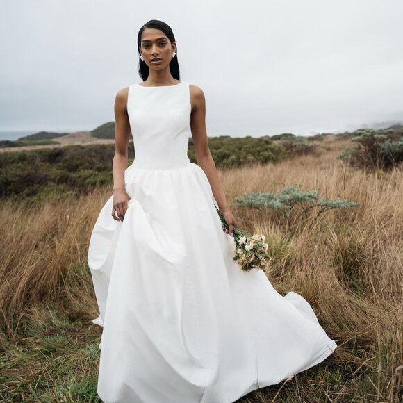 Jenny Yoo Audrey Wedding Gown Size 10 NEW - Picture 7 of 9